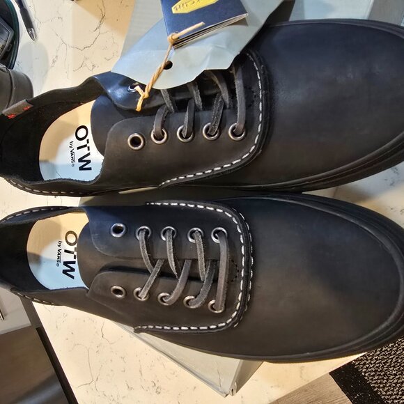 OTW by Vans Era Moc Stitch BLACK VN000EBTBLK1 Men's Size 10 LEATHER SHOES NEW - Picture 6 of 15